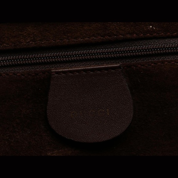 Gucci Brown Leather Tote Bag. Good condition! - Picture 8 of 10